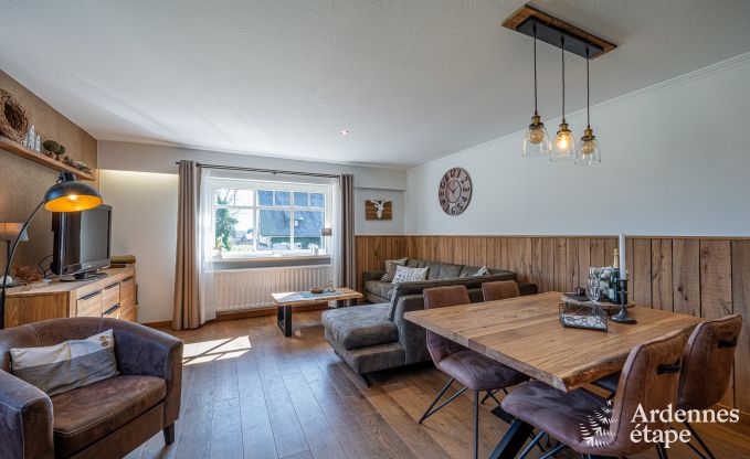 Charming holiday home in Bullange: cottage for 4 people with sauna, private garden and proximity to nature reserves