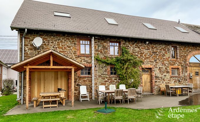 Holiday cottage in Bllingen for 12 persons in the Ardennes