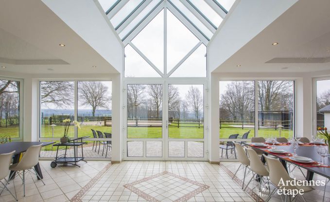 Holiday cottage in Bullingen for 12/14 persons in the Ardennes