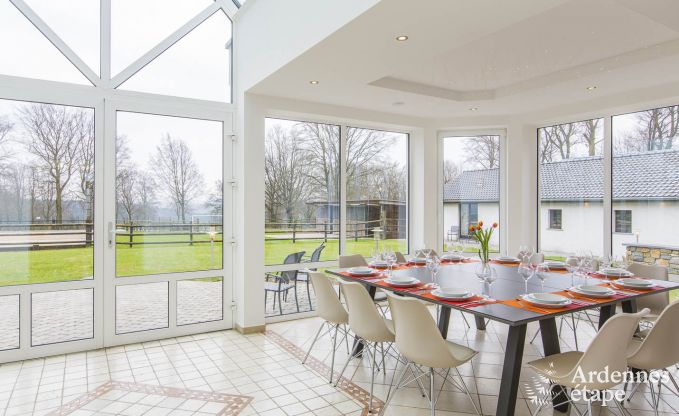 Holiday cottage in Bullingen for 12/14 persons in the Ardennes