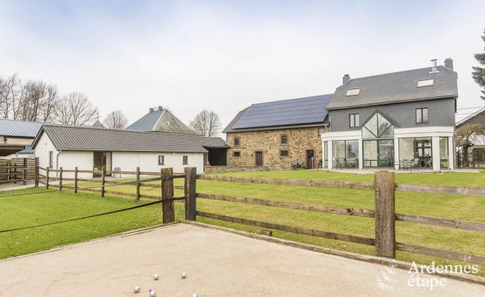 Holiday cottage in Bullingen for 12/14 persons in the Ardennes