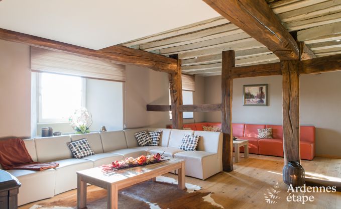 Luxury villa in Butgenbach (Heppenbach) for 24 persons in the Ardennes