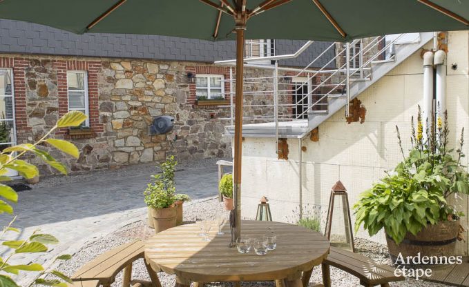 Modern apartment for 6 people in Butgenbach with 3 bedrooms and shared garden