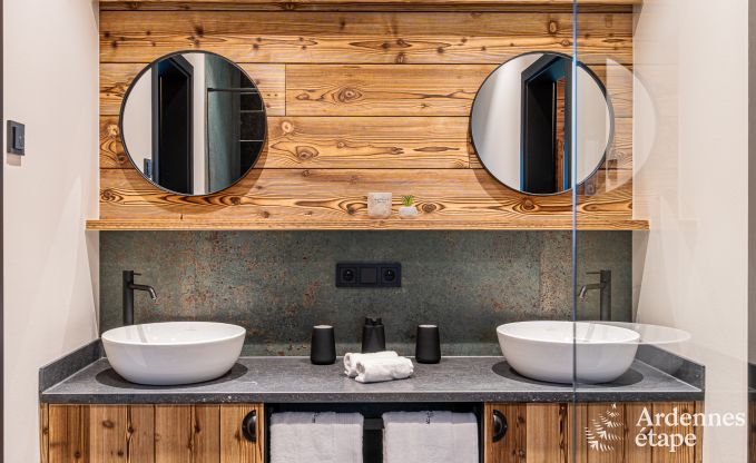 Luxury stay in the Ardennes: Comfortable chalet for 4 people in Btgenbach, near the ski slopes