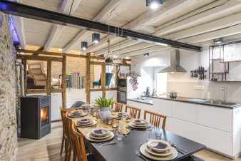 Charming holiday house for 6 to 8 p. in Btgenbach (Ardennes)