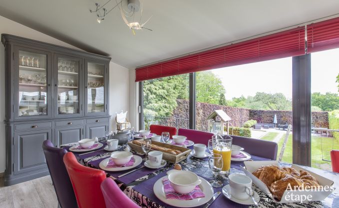 Holiday cottage in Butgenbach for 15 persons in the Ardennes