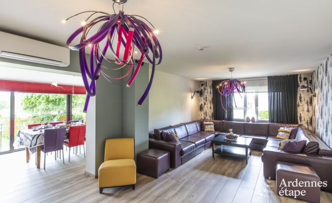 Holiday cottage in Butgenbach for 15 persons in the Ardennes