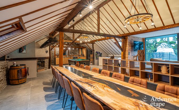 Spacious and luxurious villa for 14 people with indoor pool in the High Fens