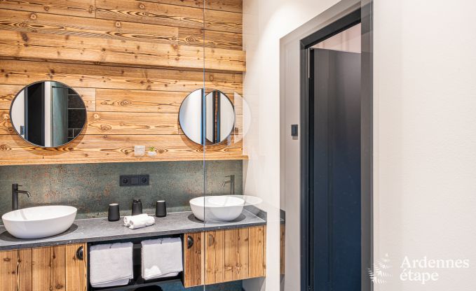 Luxury stay in the Ardennes: Comfortable chalet for 4 people in Btgenbach, near the ski slopes