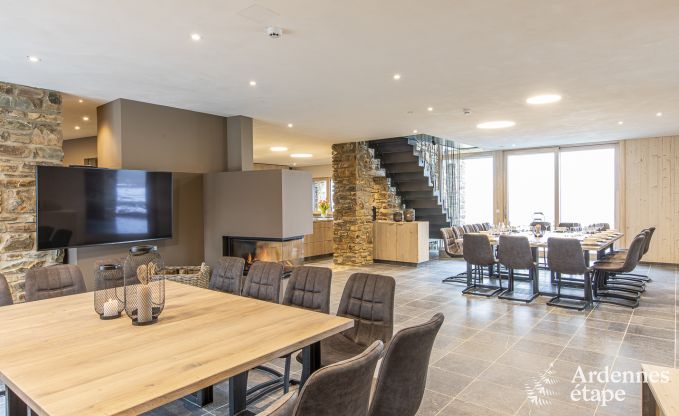 Luxury villa in Butgenbach for 28 persons in the Ardennes