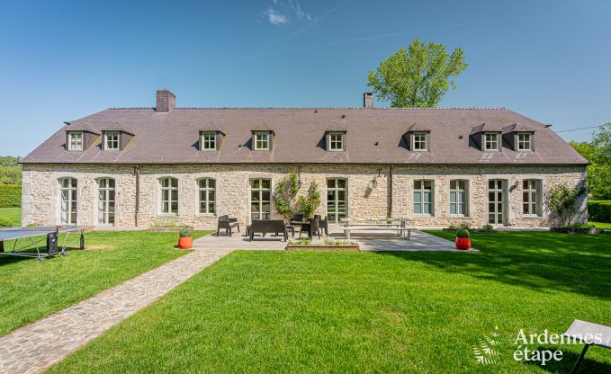 Holiday cottage in Cerfontaine for 12/14 persons in the Ardennes