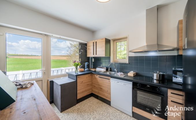 Luxury holiday home in Ciney: house for 8 people with indoor pool, sauna, and private garden