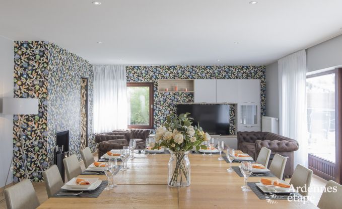 Luxury villa in Ciney for 14 persons in the Ardennes