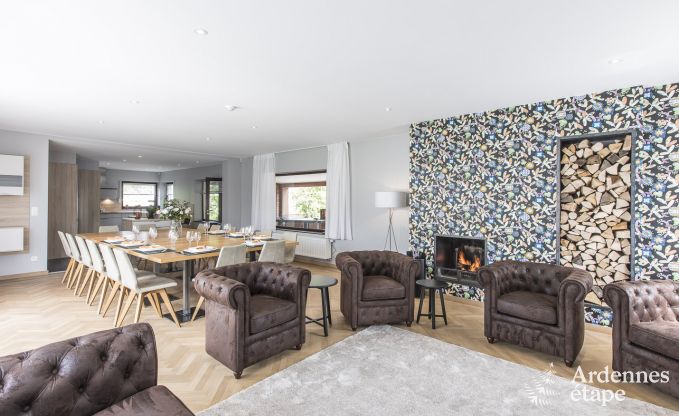 Luxury villa in Ciney for 14 persons in the Ardennes