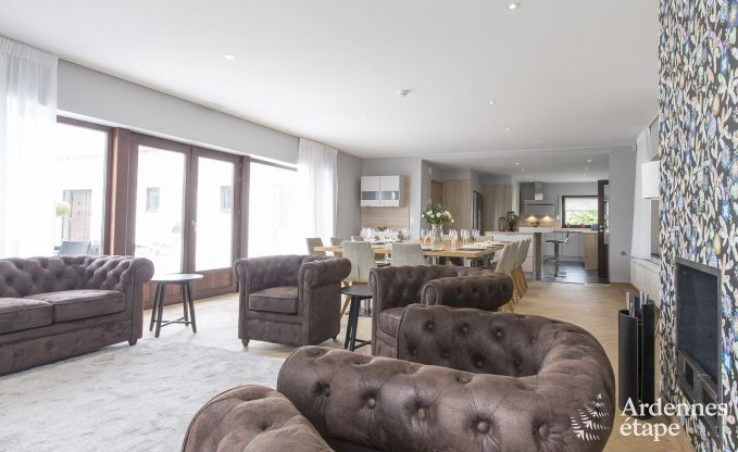 Luxury villa in Ciney for 14 persons in the Ardennes