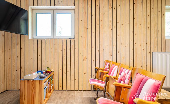 Luxury holiday home in Ciney: house for 8 people with indoor pool, sauna, and private garden