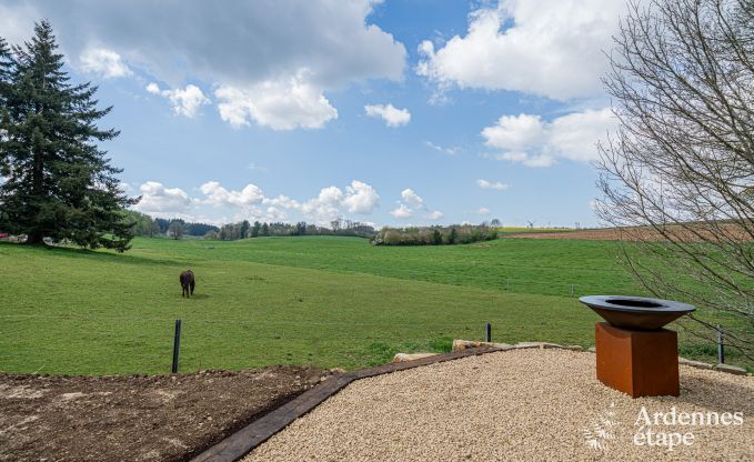 Luxury holiday home in Ciney: house for 8 people with indoor pool, sauna, and private garden