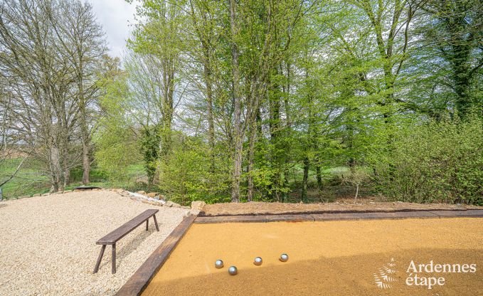 Luxury holiday home in Ciney: house for 8 people with indoor pool, sauna, and private garden