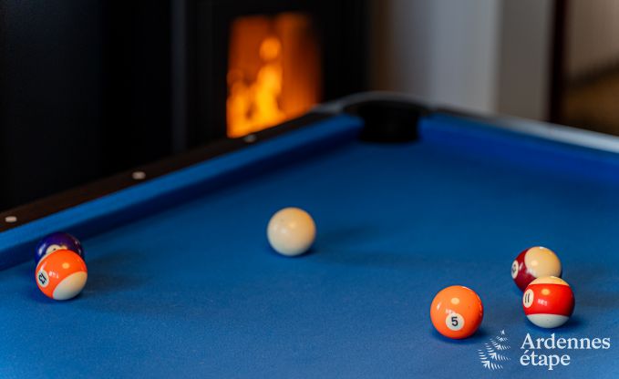 Luxury holiday home in Ciney: house for 8 people with indoor pool, sauna, and private garden