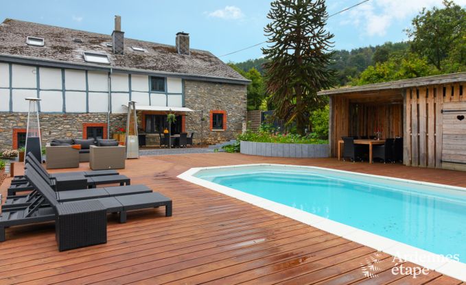Luxury villa in Coo for 7 persons in the Ardennes