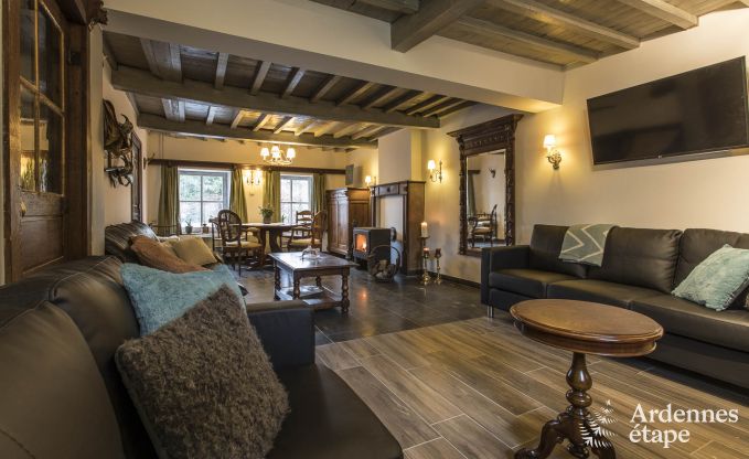 Holiday cottage in Daverdisse for 15 persons in the Ardennes