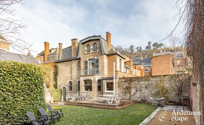 Holiday cottage in Dinant for 12/14 persons in the Ardennes