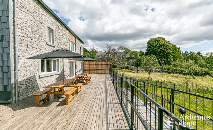 Holiday cottage in Dinant for 9 persons in the Ardennes