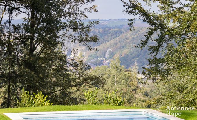 Spacious holiday home with swimming pool in Dinant, Ardennes