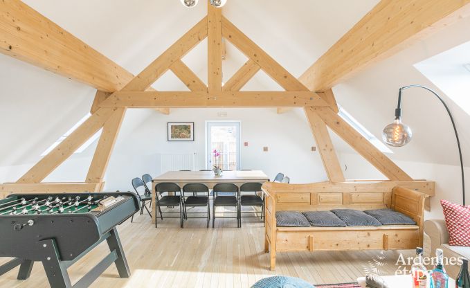 Holiday cottage in Dinant for 9 persons in the Ardennes