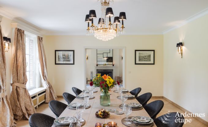 Spacious holiday home with swimming pool in Dinant, Ardennes