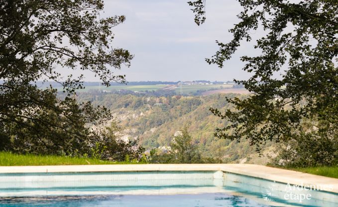 Spacious holiday home with swimming pool in Dinant, Ardennes