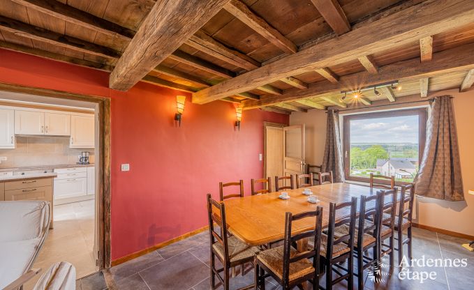 Holiday cottage in Doische for 9 persons in the Ardennes