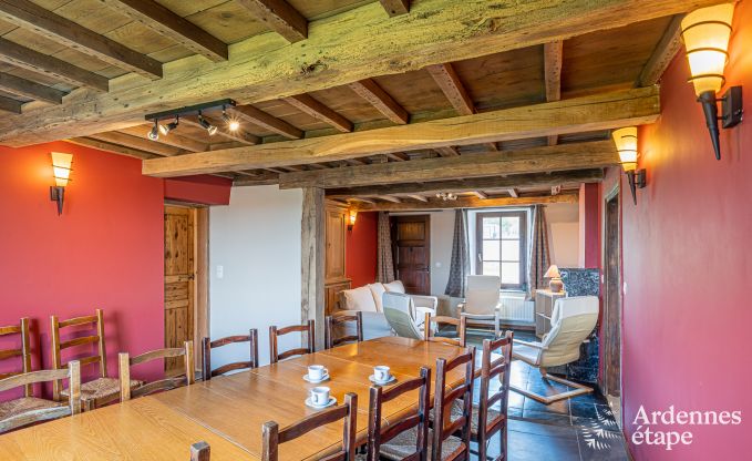 Holiday cottage in Doische for 9 persons in the Ardennes