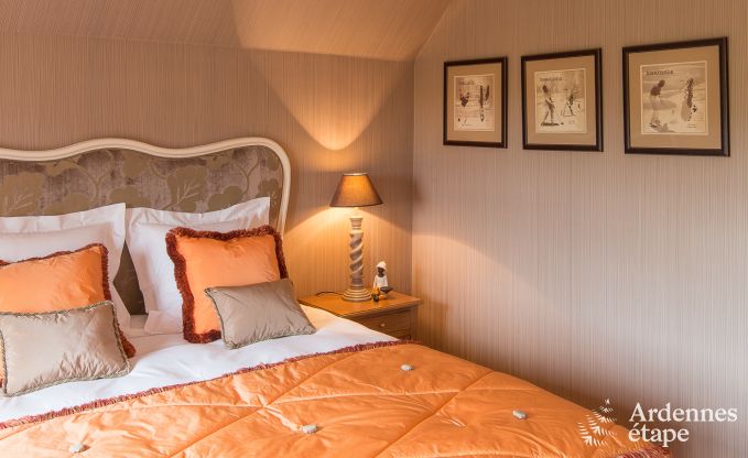 Luxury villa for 8 people in Doische: infrared cabin, jacuzzi, cassette fireplace, pond, and private garden