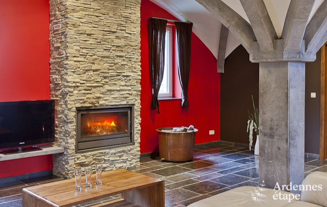 Cosy luxury villa with swimming pool for 24 per. in Durbuy