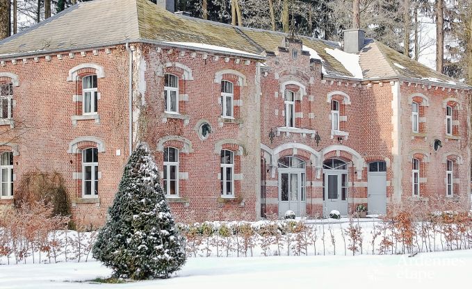 Castle in Durbuy for 9 persons in the Ardennes