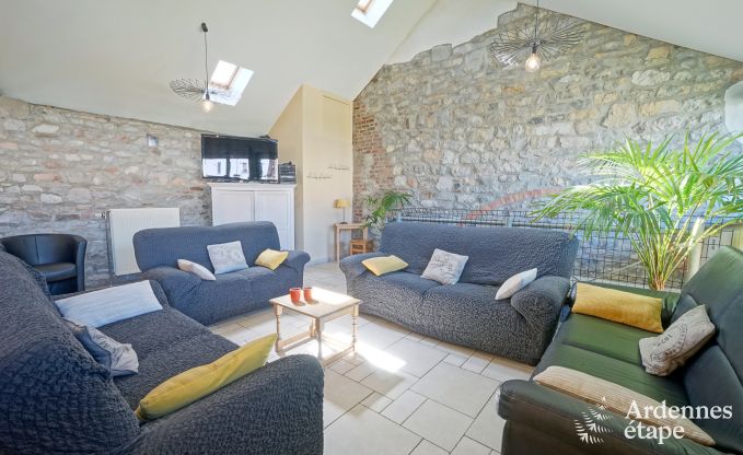 A charming holiday home for 26 people to rent close to Durbuy, in the Ardennes