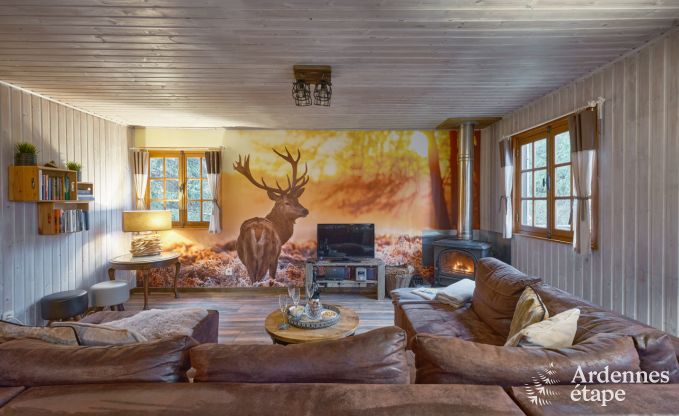 Chalet with sauna in Durbuy for 4 people