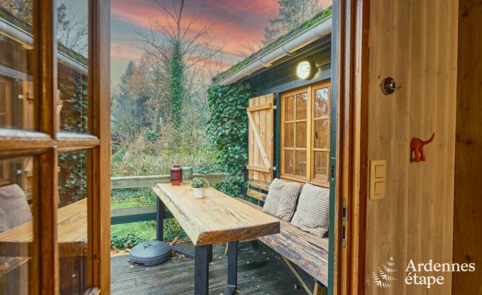 Chalet with sauna in Durbuy for 4 people