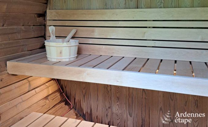 Chalet with sauna in Durbuy for 4 people