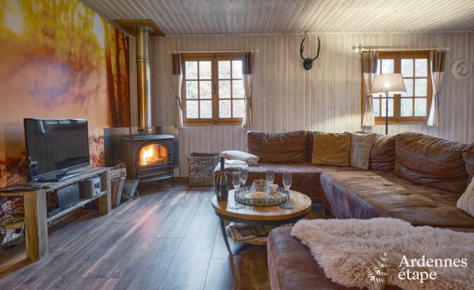 Chalet with sauna in Durbuy for 4 people