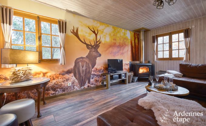 Chalet with sauna in Durbuy for 4 people