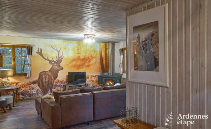 Chalet with sauna in Durbuy for 4 people