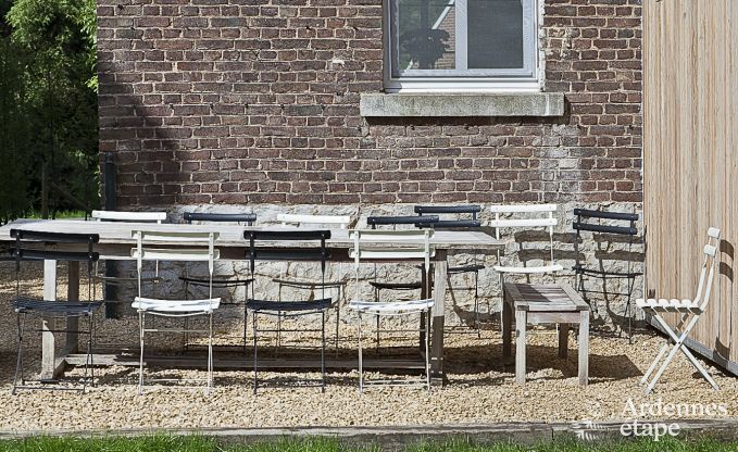 Holiday cottage in Durbuy for 15 persons in the Ardennes