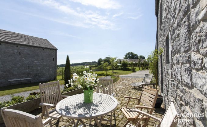 Holiday cottage in Durbuy for 11/12 persons in the Ardennes