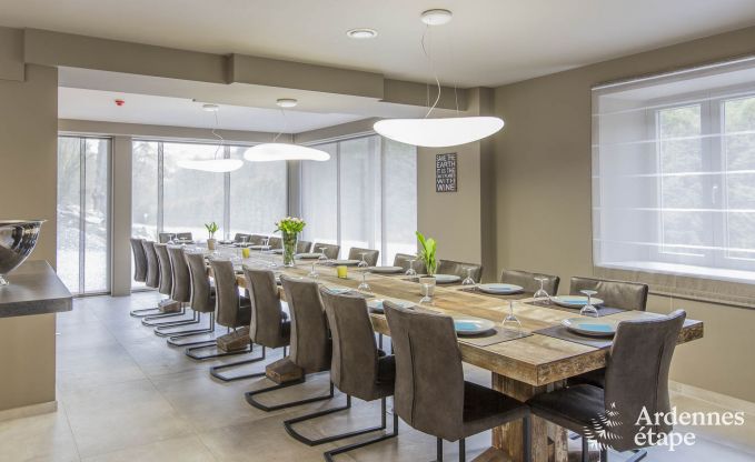 Holiday cottage in Durbuy for 22 persons in the Ardennes