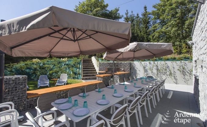 Holiday cottage in Durbuy for 22 persons in the Ardennes