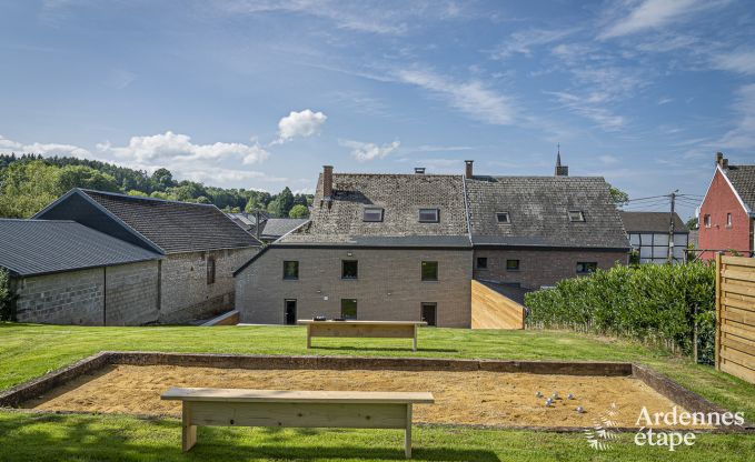 Holiday cottage in Durbuy for 13/14 persons in the Ardennes
