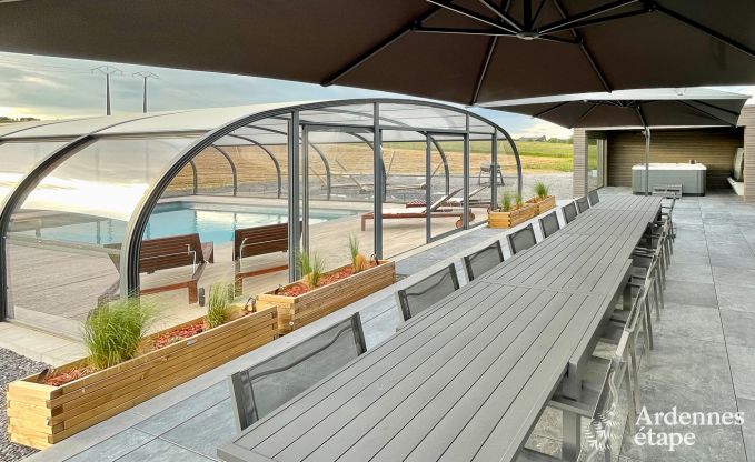 Holiday cottage in Durbuy for 16 persons in the Ardennes