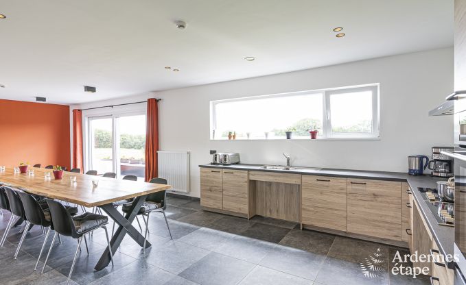 Holiday cottage in Durbuy for 16 persons in the Ardennes